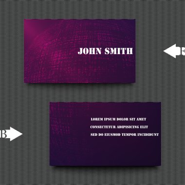 Kartvizit şablon arka plan ile. Eps10 vektör çizim