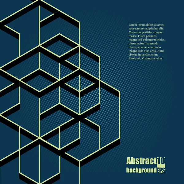 Fondo abstracto con patrón geométrico. Eps10 Ilustración vectorial — Vector de stock