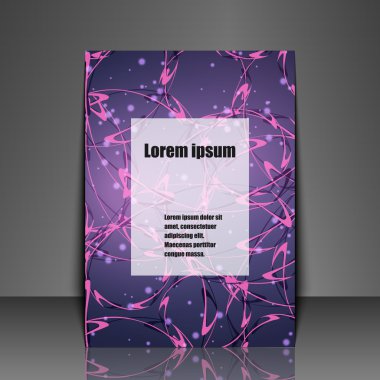 Arka plan şablonu ilan vardı. Eps10 vektör çizim