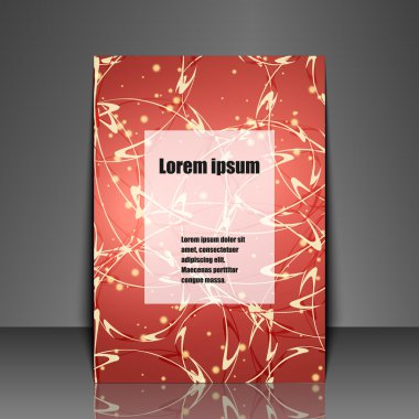 Arka plan şablonu ilan vardı. Eps10 vektör çizim