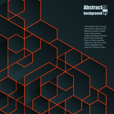 Geometrik desenli soyut bir arkaplan. Eps10 Vektör illüstrasyonu