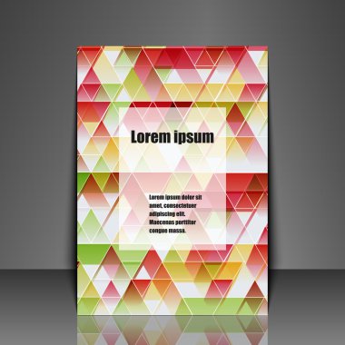 Arka plan şablonu ilan vardı. Eps10 vektör çizim