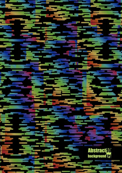 与彩虹打印的抽象背景。Eps 10 矢量图 — 图库矢量图片