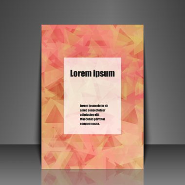 arka plan şablonu el ilanı.