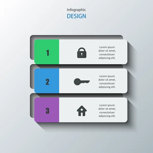 Infographics ontwerp. — Stockvector