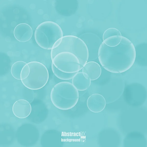 Abstract  background with bubbles. — Stock Vector