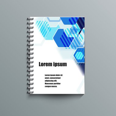 Not defteri şablon arka plan ile. 