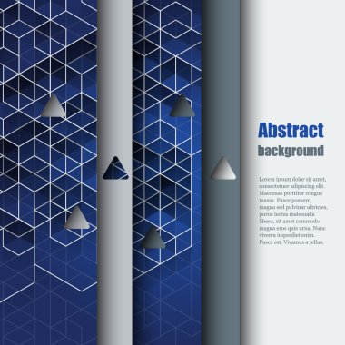 arka plan ile broşür şablonu. 