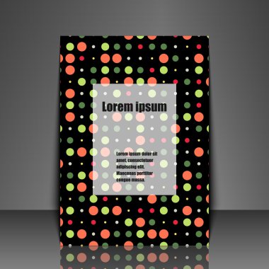 arka plan şablonu el ilanı. 