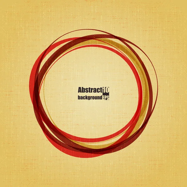 Abstracte achtergrond met ringen. — Stockvector