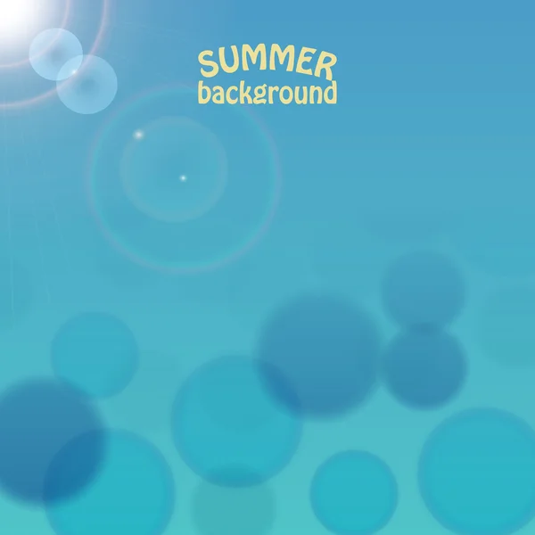 Summer background. — Stock Vector