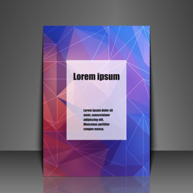 arka plan şablonu el ilanı. 