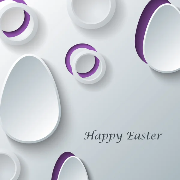 Hyvää pääsiäistä tervehdys banneri . — vektorikuva