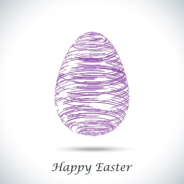 Szczęśliwy transparent okolicznościowe Wielkanoc. — Wektor stockowy