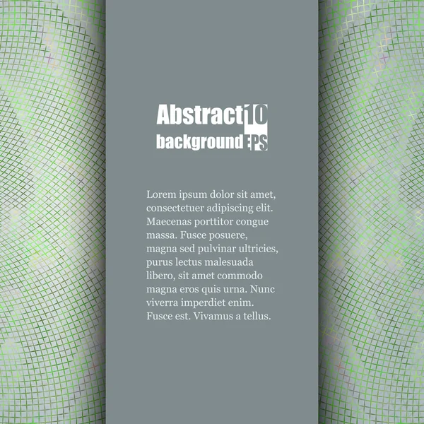 Brochure sjabloon met abstracte achtergrond. — Stockvector