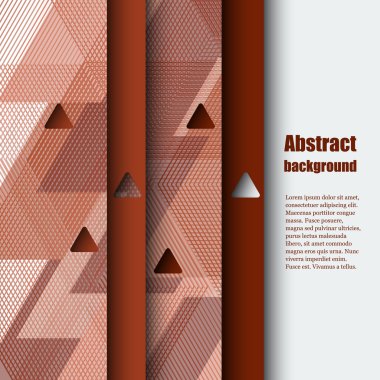 arka plan ile broşür şablonu. 