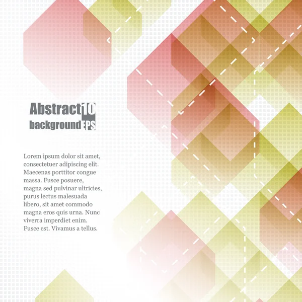Abstrakt bakgrund med geometriskt mönster. — Stock vektor
