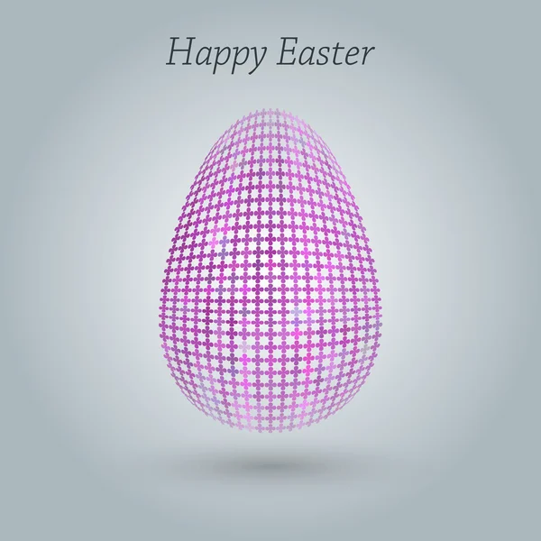 Szczęśliwy transparent okolicznościowe Wielkanoc. — Wektor stockowy
