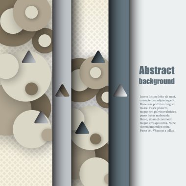 arka plan ile broşür şablonu. 