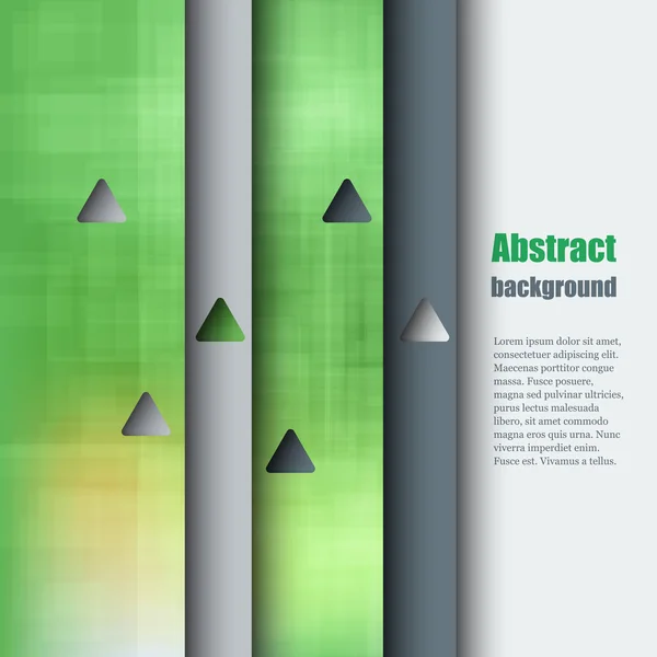 Broschürenvorlage mit abstraktem Hintergrund. — Stockvektor