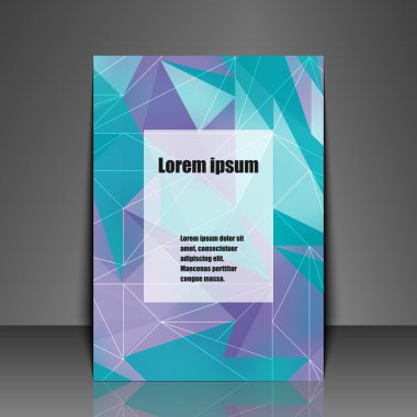 arka plan şablonu el ilanı. 