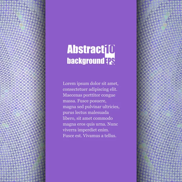 Brochure sjabloon met abstracte achtergrond. — Stockvector