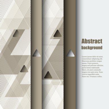 arka plan ile broşür şablonu. 