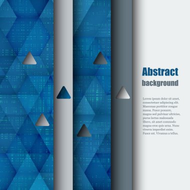 arka plan ile broşür şablonu. 