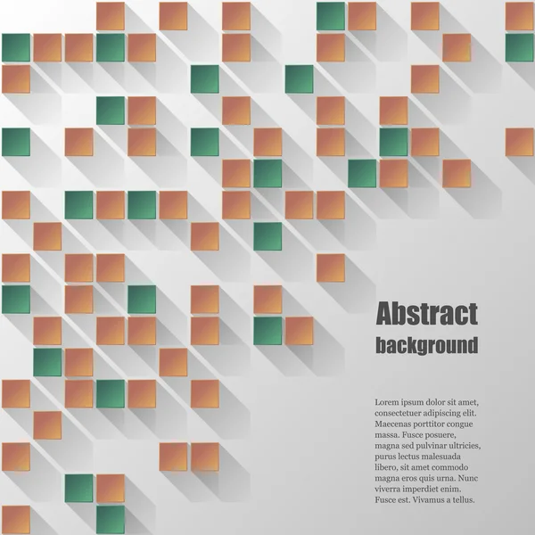 Abstracte achtergrond met geometrisch patroon. — Stockvector