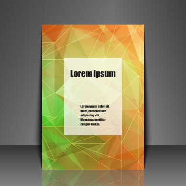 arka plan şablonu el ilanı. 