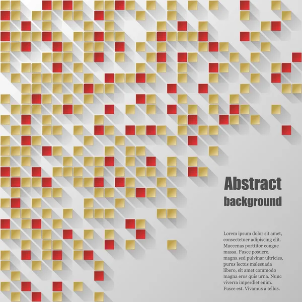 Fondo abstracto con patrón geométrico. — Archivo Imágenes Vectoriales