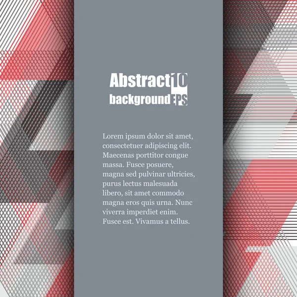 Brochure sjabloon met abstracte achtergrond. — Stockvector