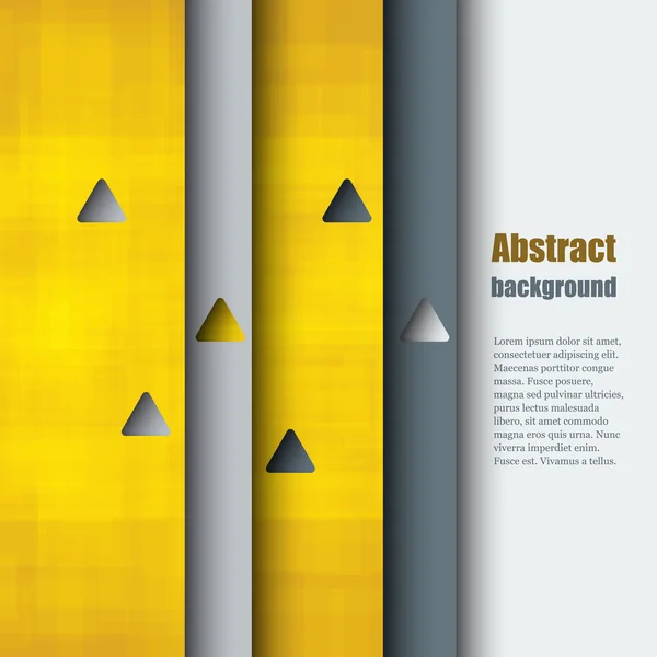 Brochure sjabloon met abstracte achtergrond. — Stockvector