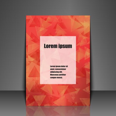 arka plan şablonu el ilanı. 