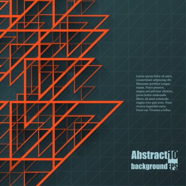 Geometrik desenli soyut arkaplan.