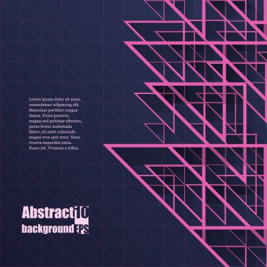 Geometrik desenli soyut arkaplan.