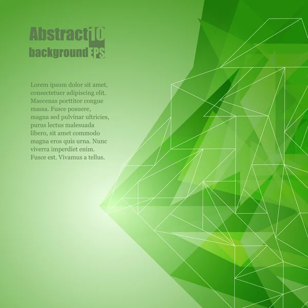 Abstraktní pozadí s geometrickým vzorem. — Stockový vektor