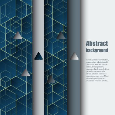 arka plan ile broşür şablonu. 