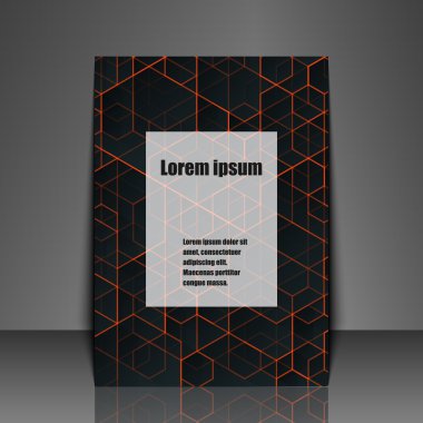 arka plan şablonu el ilanı. 