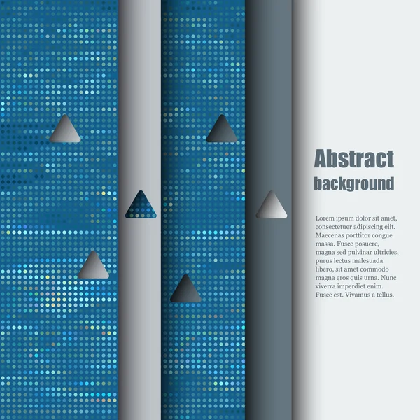 Brochure sjabloon met abstracte achtergrond. — Stockvector