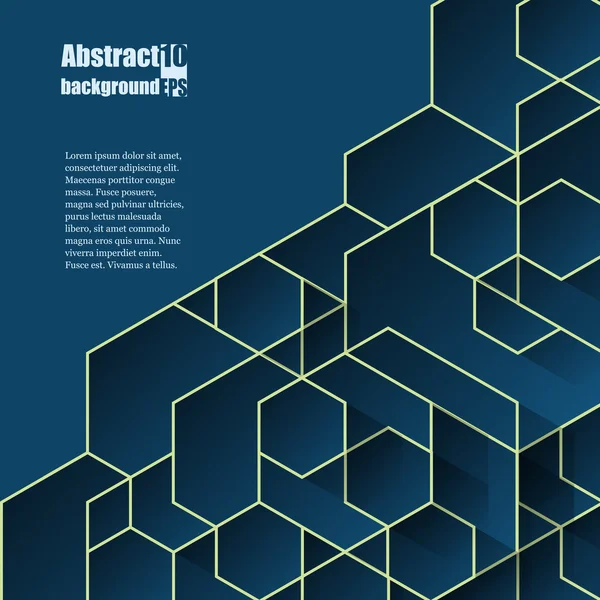 Abstrakter Hintergrund mit geometrischem Muster. — Stockvektor