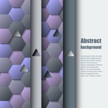 arka plan ile broşür şablonu. 