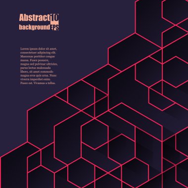 Geometrik desenli soyut arkaplan.