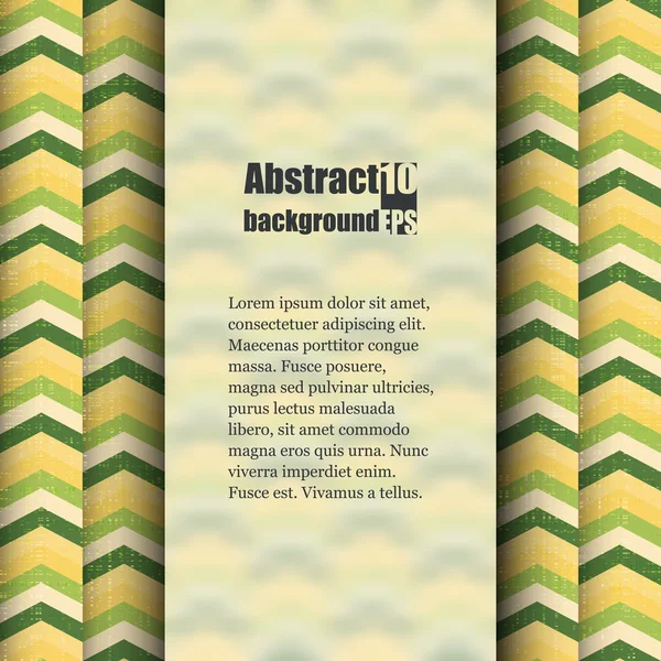 Brochure sjabloon met abstracte achtergrond. — Stockvector