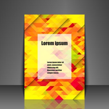 arka plan şablonu el ilanı.