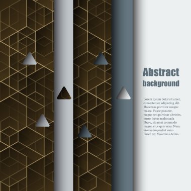 arka plan ile broşür şablonu.