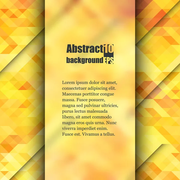 Brochure sjabloon met abstracte achtergrond. — Stockvector