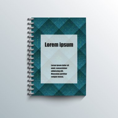 Not defteri şablon arka plan ile.