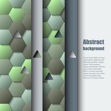arka plan ile broşür şablonu.