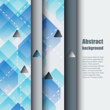 arka plan ile broşür şablonu.